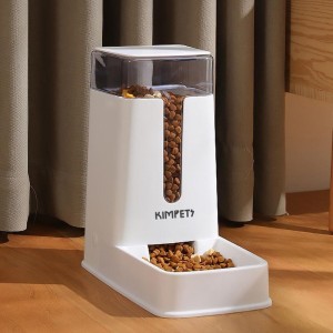 【ST ZONE】大容量自動餵食器 寵物碗 飼料碗