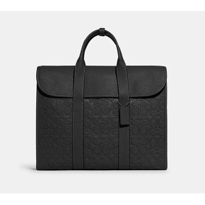 二手Coach GOTHAM經典標誌帆布公事包